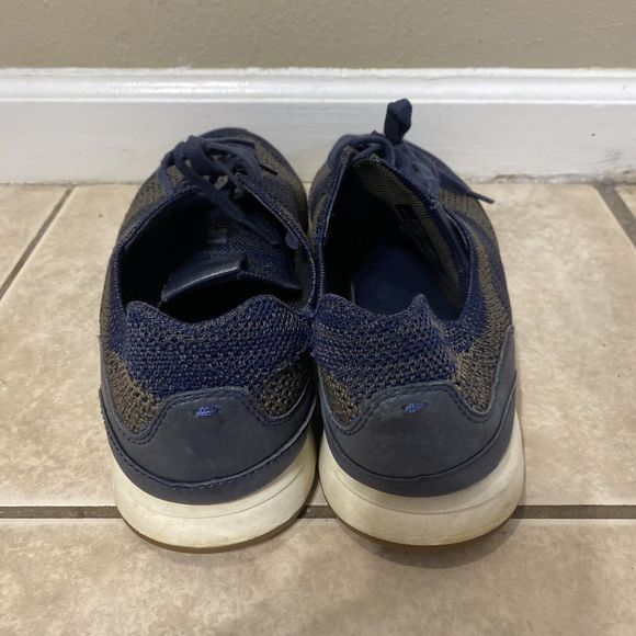 Cole Haan GRANDPRO STITCHLITE Men's 11.5 Runner Blue Mesh Knit Shoes Sneakers - Picture 3 of 8